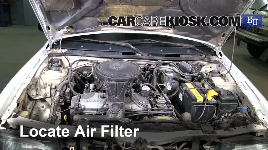 1991 Mazda 323 BG-series 1.3L 4 Cyl. Air Filter (Engine)